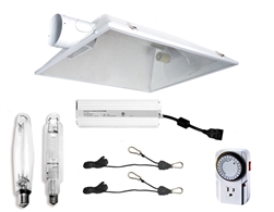 Hydro Crunch 1000W MH & HPS Grow Light System With 6"/8" Extra Large Air Cooled Reflector