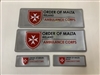 Order of Malta reflective insert ( 1 set )