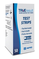 True Result Glucose Test Strips 50's