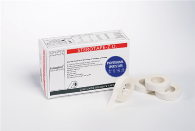 Cutman Steroplast Zinc Oxide Tape 1.25cm x 10m