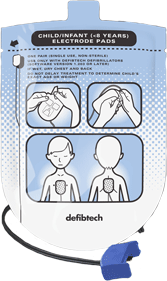 Defibtech Paediatric Pads Electrodes