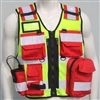 Tactical Vest - Fire / SAR ( Red / Yellow )