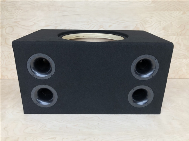 Concept Enclosures - Ported Sub Enclosure Box for 1 18"  Resilient Sounds Platinum 18