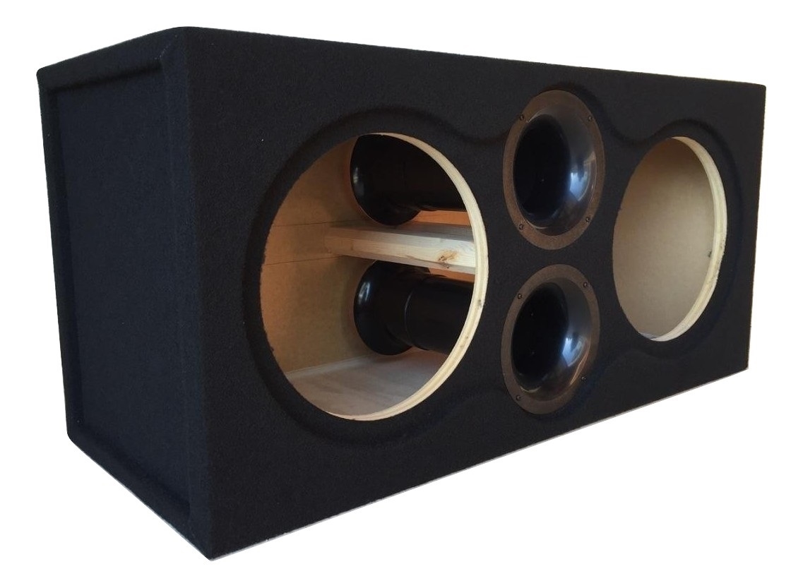 Concept Enclosures - Custom Ported Subwoofer Box Sub Enclosure for 2 12"  Skar Audio VXF VXF-12