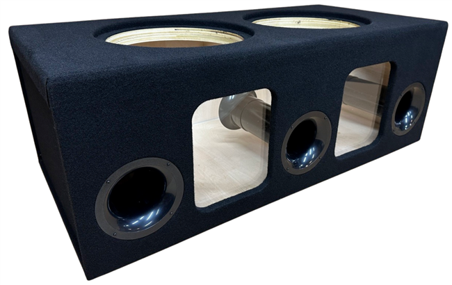 Custom Ported Sub Enclosure Box for 2 15" Subwoofers ~ BIRCH - 32 HZ - 7.0 CF