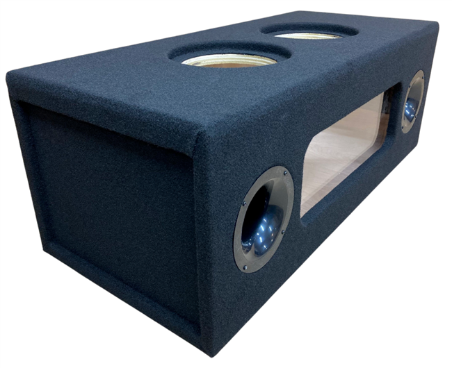 Concept Enclosures - Custom Enclosure for 2 10" Subs with Plexiglass Window