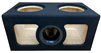 Concept Enclosures - Custom Ported Subwoofer Box Enclosure for 2 12" Skar EVL-12 EVL Subs ~ 6" PORT ~
