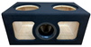 Concept Enclosures - Custom Ported Subwoofer Box Enclosure for 2 12" Skar VXF VXF-12 Subs ~ 6" PORT ~