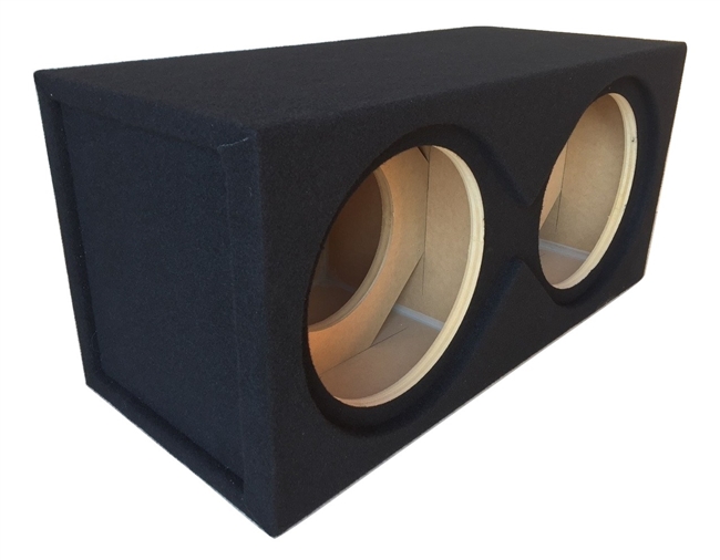 Custom Sealed Sub Box Subwoofer Enclosure for 2 12" JL Audio 12W6 W6 12W6v3 Subs