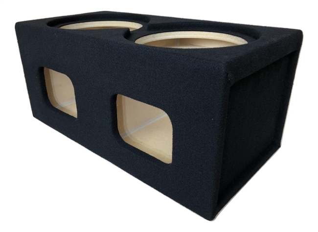 Sealed / Recessed Sub Box Enclosure for 2 12" JL Audio 12W6 12W6v3 ~Plexiglass~
