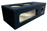 Concept Enclosures -  For 2 8" Sundown Audio X-8 V.2 V.3 Custom Ported Sub Box Enclosure ~ PLEXIGLASS