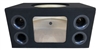 Concept Enclosures - Ported Sub Enclosure Box for 1 18" Skar Audio EVL-18 Subwoofer Plexiglass