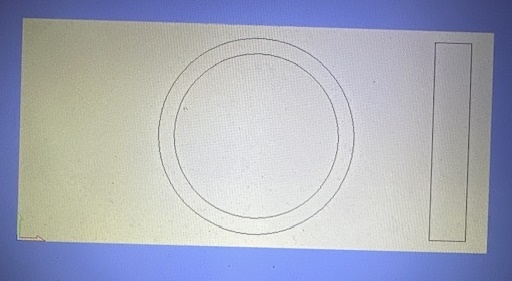 Single Gold 12" Slot Port
