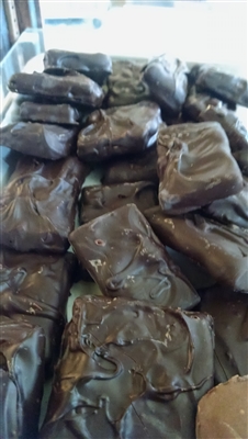 Homemade Hand-Dipped Toffee