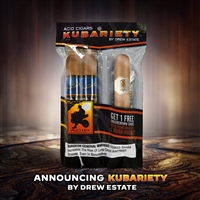 Acid Kubariety Robusto Fresh Pack - Includes 2 Acid KubaKuba and 1 UnderCrown Shade Robusto