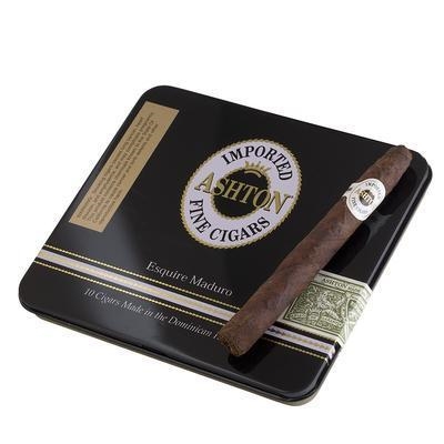 Ashton Aged Maduro - Esquire - 4 1/4 x 32 (Single Tin of 10)