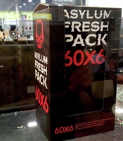 Asylum 6 x 60 Fresh Pack (Includes a 13 Corojo, 13 Connecticut, Straight Jacket, and a Nychrophilia)