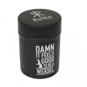 Xikar Roma Craft Mini Ashtray Can - Matte Black