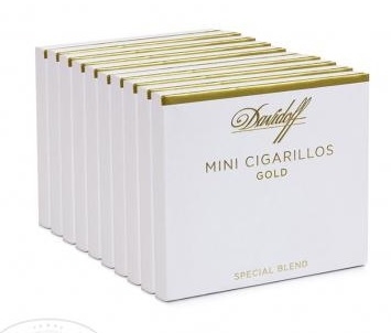 Davidoff Mini Cigarillos Gold (Single Pack of 10)