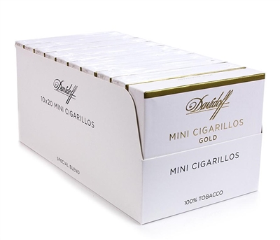 Davidoff Mini Cigarillos Gold - 3 1/2 x 20 (5 Packs of 20)