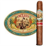 Pictured is a cigar with a band that has a horse and an indian on it, also has a red and gold band under it