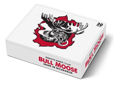 Chillin Moose Bull Moose Robusto Gordo - 5 x 60 (5 Pack)