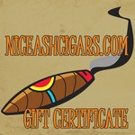 NICEASHCIGARS.COM Gift Certificate!