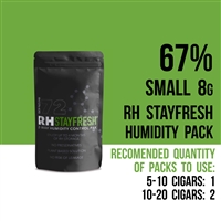 RH Stayfresh 67% 8 g Humidifier Packs