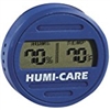 Humi-Care Black Ice Round Digital Hygrometer