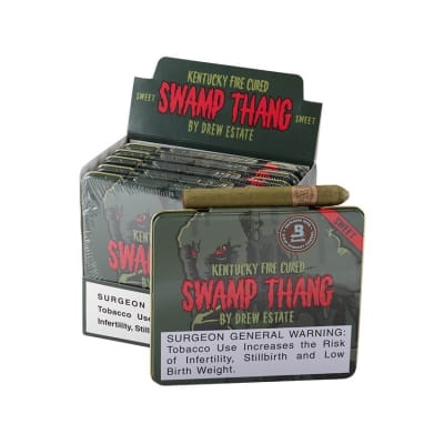 Kentucky Fire Cured Swamp Thang Sweets  Ponies (5 Tins of 10) 4 x 32