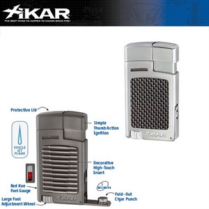 XIKAR Forte Silver Carbon Fiber