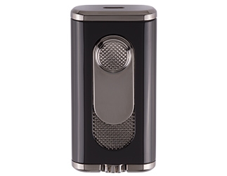 Xikar Verano Single Flat Flame Lighter - Black