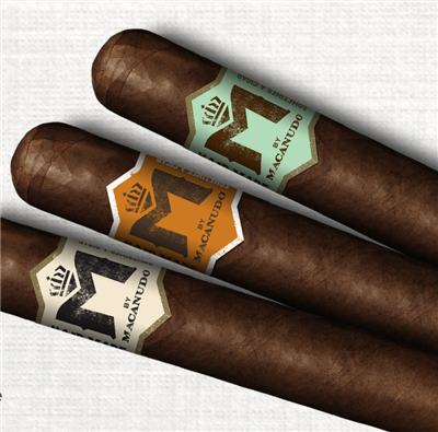 M by Macanudo Vanilla Toro - 6 x 50 (5 Pack)