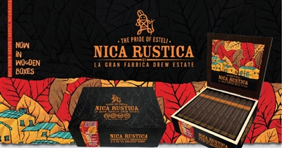 Nica Rustica El Brujito (5 Pack) 6 x 52