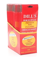 Dills 6" Bristle Pipe Cleaner (20 Packs of 32)