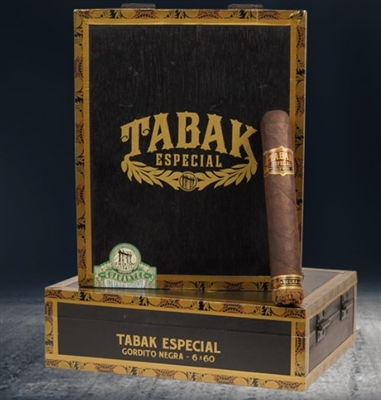 Tabak Especial Negra Gordito - 6 x 60 (5 Pack)