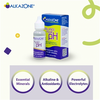 ALKAZONE ALKALINE DROPS WITH ANTIOXIDANT