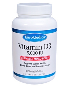 Vitamin D3 5,000IU Mixed Berry chew