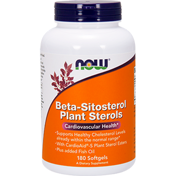 BETA-SITOSTEROL PLANT STEROLS NOW