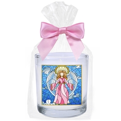 Pink Angel Fundraising Candle