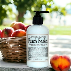 Peach Basket - Sheabutter Body Lotion 8oz - 6 pack
