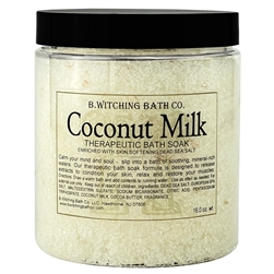 Coconut Milk  - Dead Sea Bath Soak Jar 16oz. - 4 pack