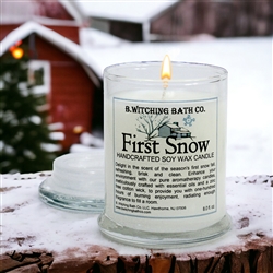 First Snow - Apothecary Soy Wax Candles 8oz - 6 Pack