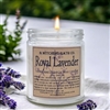 Royal Lavender - Soy Wax Candles 9oz - 6 Pack