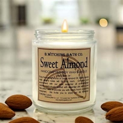 Sweet Almond - Soy Wax Candles 9oz - 6 Pack