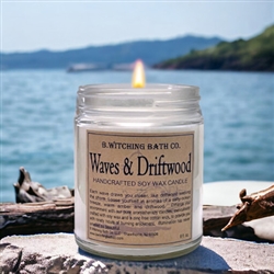 Waves & Driftwood - Soy Wax Candles 9oz - 6 Pack