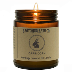 Capricorn Astrology 9oz Candle  - 6 pack