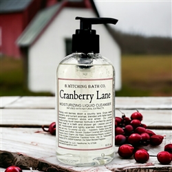 Cranberry Lane  - Moisturizing Liquid Cleansers 8oz. - 6 pack
