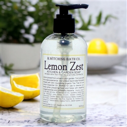 Lemon Zest  - Moisturizing Liquid Cleansers 8oz. - 6 pack