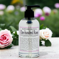 One-hundred Roses  - Moisturizing Liquid Cleansers 8oz. - 6 pack